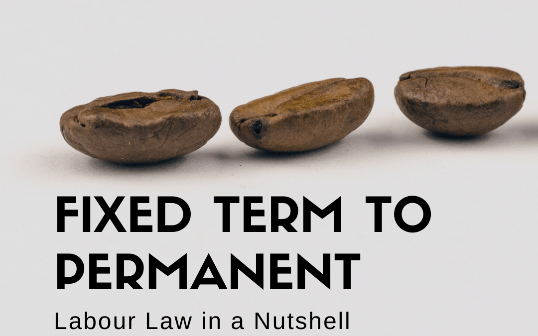 FIXED TERM TO PERMANENT