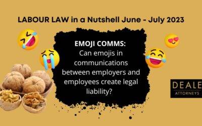 EMOJI COMMS: Can emojis in communications between employers and employees create legal liability?